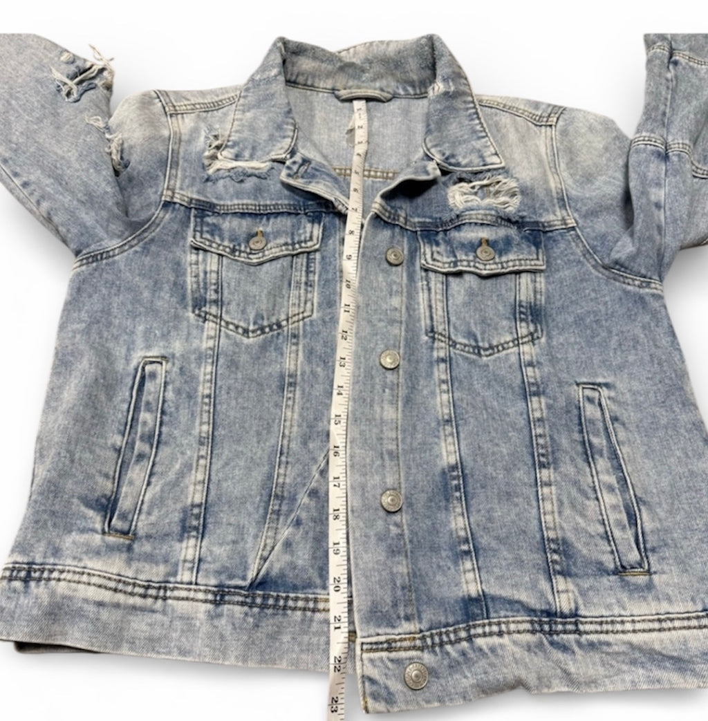 Free People Rumors Lightweight Jean Jacket