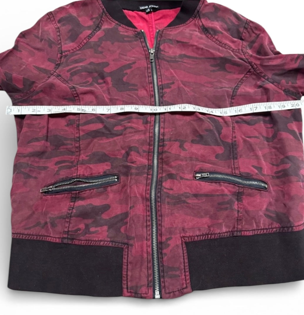 Dear John Camo Bomber Jacket