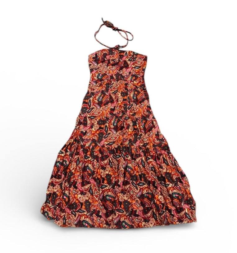 House of Harlow 1960 x Revolve Paisley Halter Maxi Dress NWT