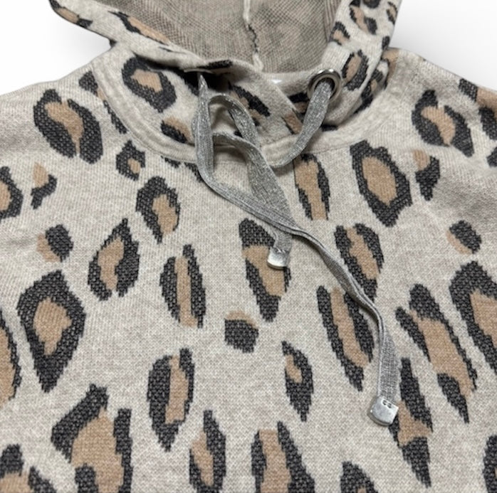 SOH Cashmere Blend Hooded Sweater