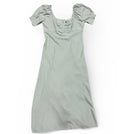 Madewell Sweetheart Puff-Sleeve Midi Dress NWT
