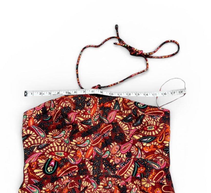 House of Harlow 1960 x Revolve Paisley Halter Maxi Dress NWT