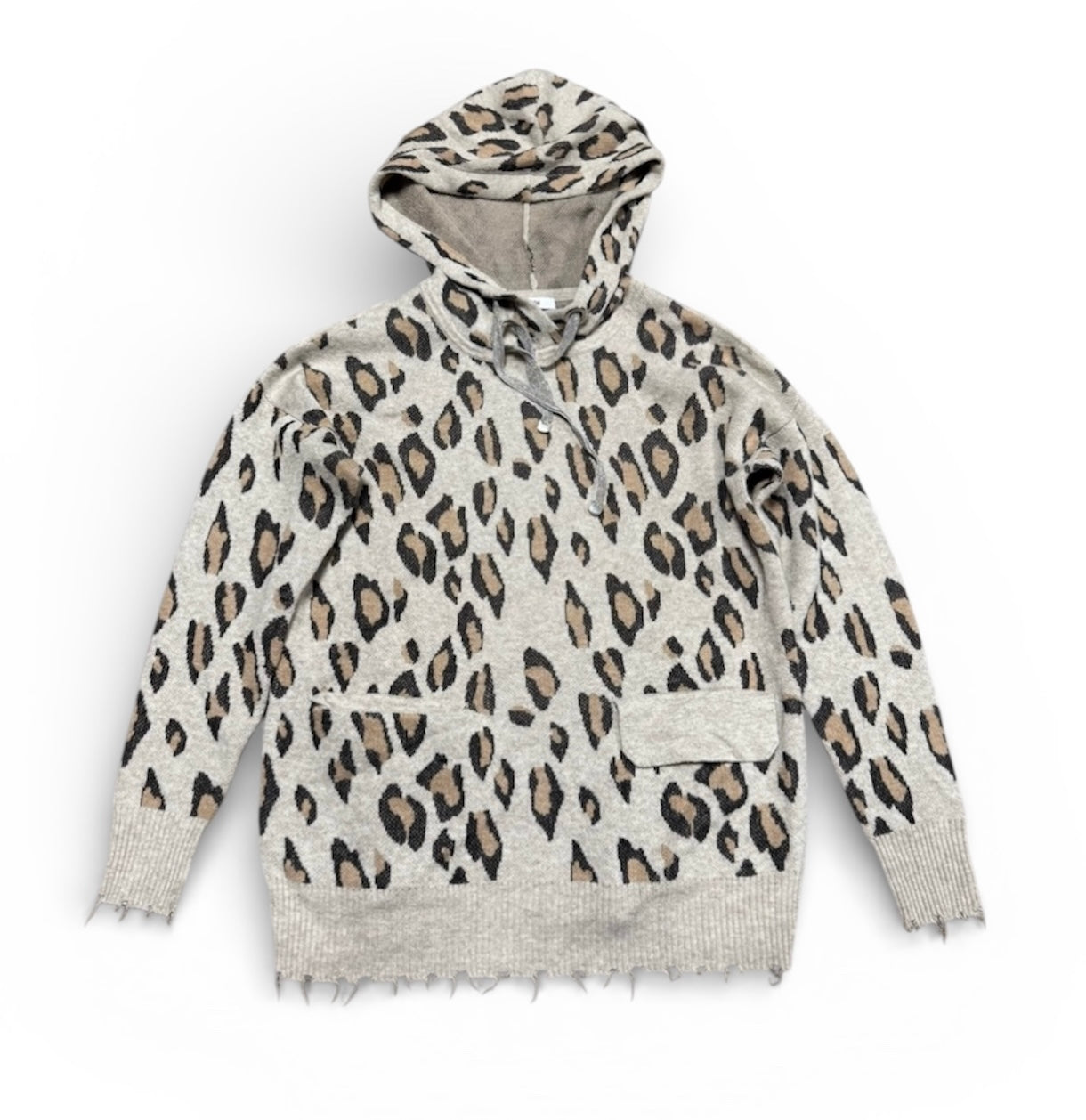 SOH Cashmere Blend Hooded Sweater