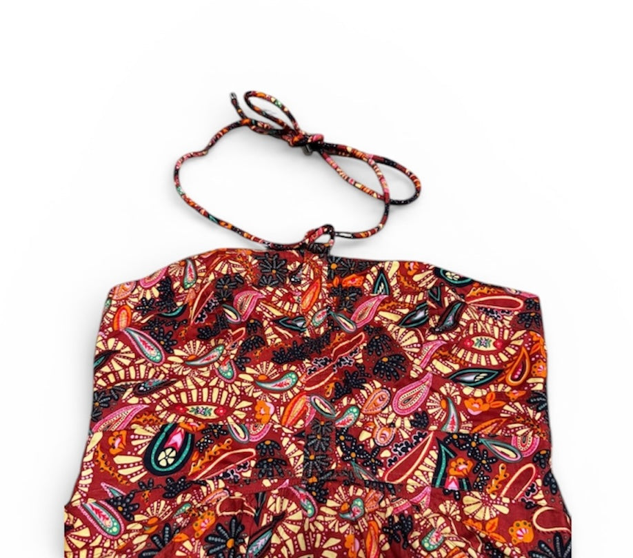 House of Harlow 1960 x Revolve Paisley Halter Maxi Dress NWT