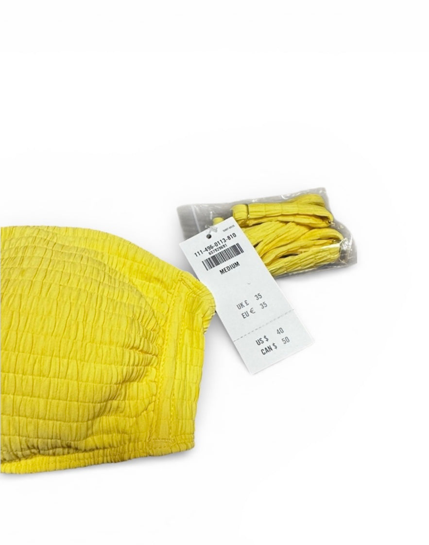 Abercrombie & Fitch Yellow Bikini Set NWT