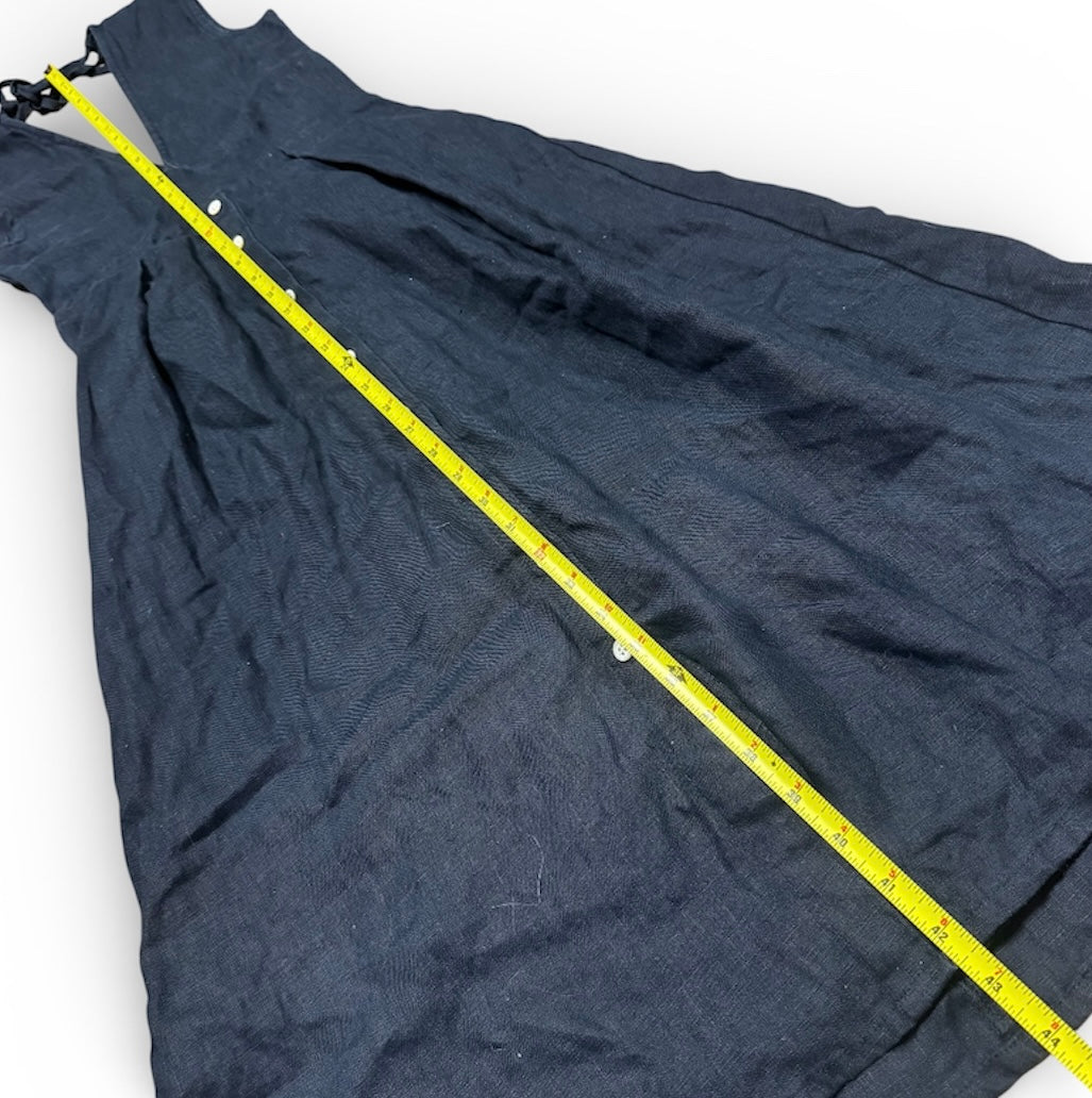 Faithful the Brand Le Rich 100% Linen Midi Dress