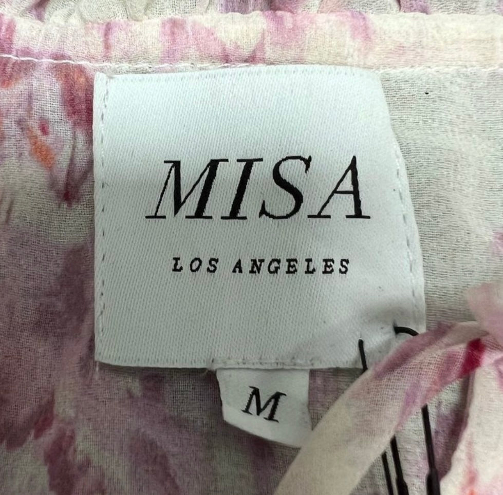 Misa Los Angeles Lorena Abstract Mini Dress NWT