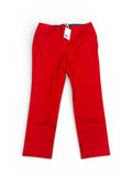 Boden Red Straight Leg Pants NWT