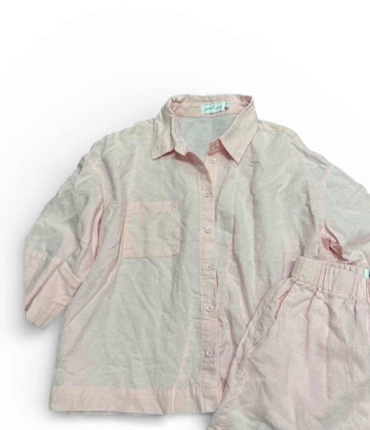 Petal & Pup Linen & Cotton Blend Set