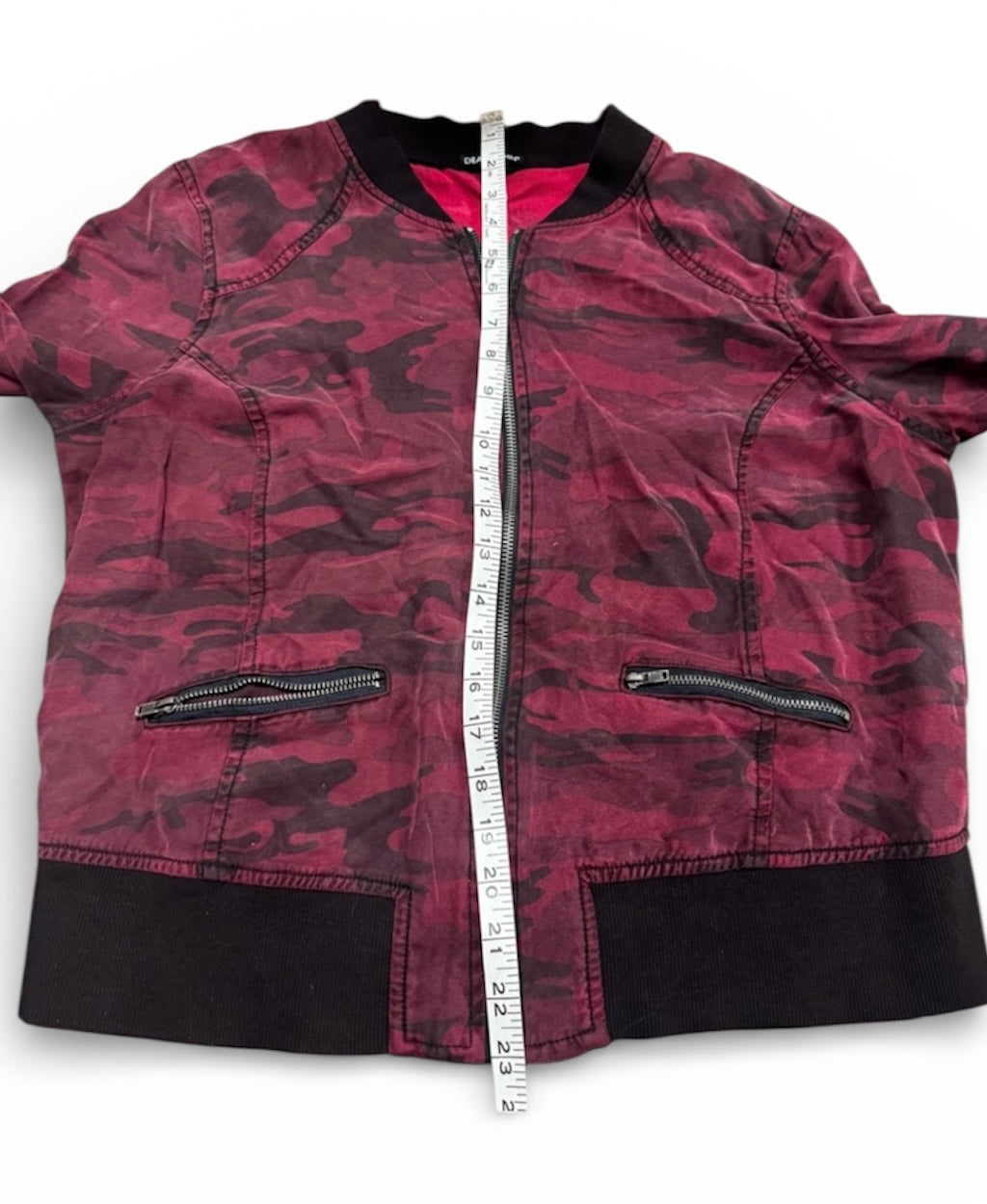 Dear John Camo Bomber Jacket